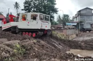 PMI Kerahkan Hagglunds Cari Korban Hilang