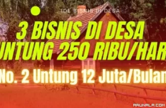Tinggal di Desa Semakin Kaya Raya dengan 3 Ide Usaha Ini, Mau Coba?