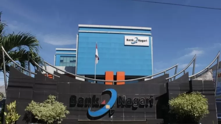 Kantor Pusat Bank Nagari Jalan Pemuda No 21 Kota Padang. IST