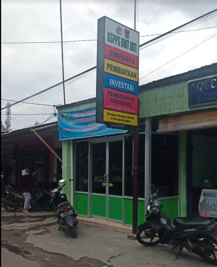 Kantor KSPPS BMT Jati di Jalan Perintis Kemerdekaan No 144 Jati Kecamatan Padang Timur Kota Padang. IST