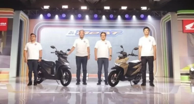 Prosesi peluncuran All New Honda BeAT series terbaru. IST