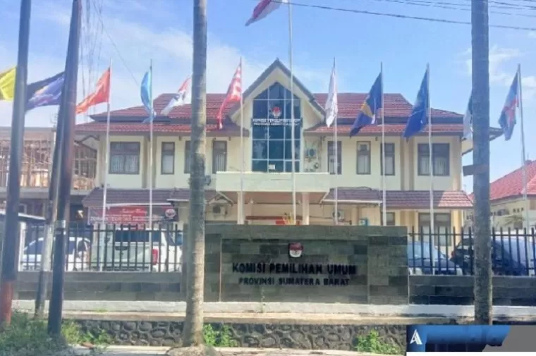 Kantor KPU Sumbar. (dok : istimewa)