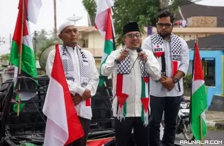 Aksi Damai Palestina, Bupati Eka Putra Ingatkan jangan Berbuat Anarkis