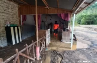 Banjir Bandang Landa Sianok, Tiga Kedai dan Lima Rumah Terendam