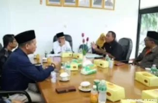 BK DPRD Agam Minta Saran pada Muzli M Nur di DPRD Sumbar