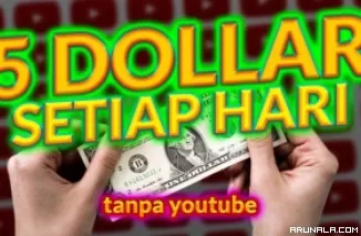 Dapat Uang Gratis 5 Dolar/Hari dari Internet? Cobain 3 Website Berikut!
