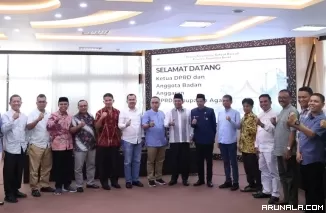 DPRD Agam Sharing Tentang Penganggaran DOB ke DPRD Sumbar