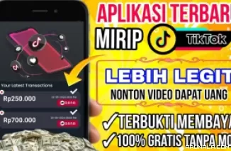 Keren! Nonton Video TikTok di Aplikasi Money Reels dapat Uang Gratis Rp 200 Ribu