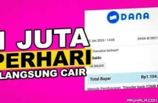 Kerja 1 Jam, Gajian Jutaan Rupiah Setiap Bulan! Cara Menghasilkan Uang Gratis dari Internet
