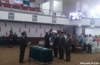 Lantik PAW Wakil Rektor II, Wakil Rektor III, dan Ketua LPM, Begini Pesan Rektor Unand