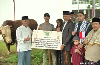 Mahyeldi Tegaskan Idul Adha Momentum Pemantapan Tauhid