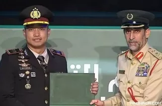 Personel Polda Sumbar Terbaik pada Dubai Police Academy