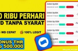 Masih Membayar Uang Gratis hingga Ratusan Ribu/Hari, Cuma Main Aplikasi Jadiduit! Buruan Coba