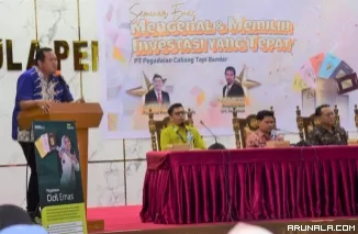 Memilih Investasi Aman, Pegadaian Edukasi Masyarakat Kota Pariaman