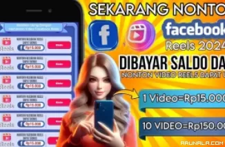 Nonton Reels Facebook di Aplikasi Givvy Videos dapat Uang Gratis! Buruan Coba