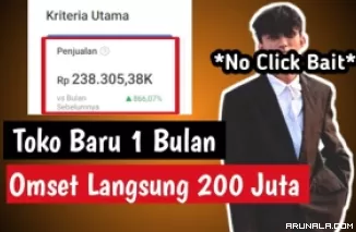 Peluang Bisnis Online: Tips Baru Bikin Toko Shopee, Sebulan Langsung Omzet Rp 200 Juta!