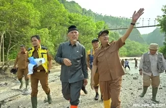 Pemprov Sumbar akan Lakukan Normalisasi Sungai di Ngarai Sianok