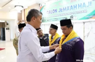 Roberia Lepas 107 JCH Asal Kota Pariaman Menuju Mekkah