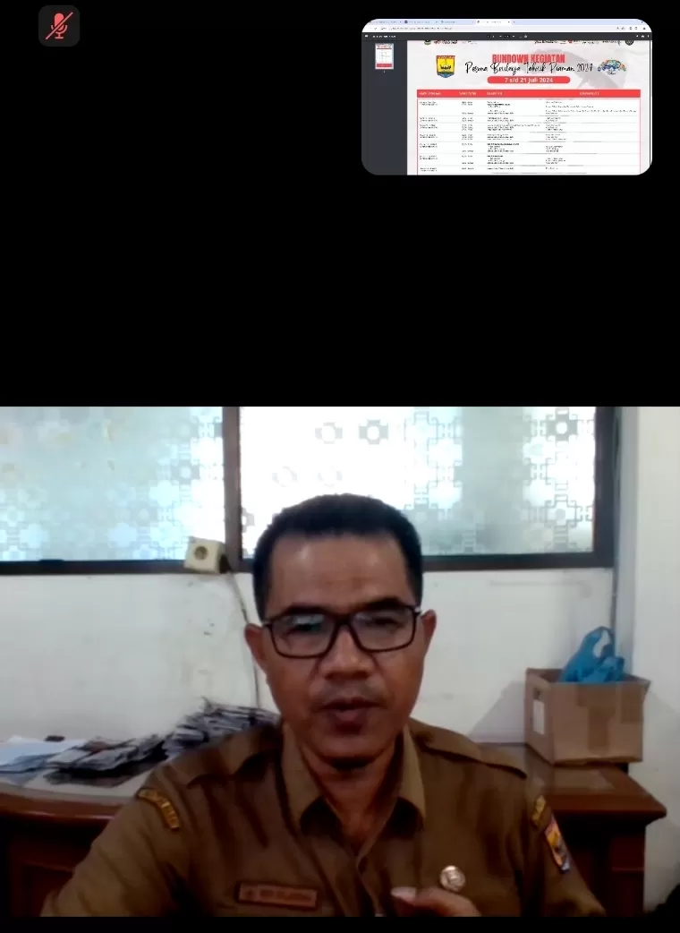 Sekretaris Dinas Komunikasi dan Informatika Kota Pariaman Riky Falantino. IST