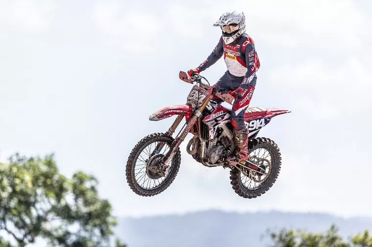 Crosser Astra Honda tuntaskan perjuangan di MXGP Lombok. IST