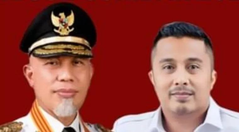 PKS dan Gerindra resmi mengusung Bacagub Sumbar Mahyeldi Ansharullah dan Bacawagub Vasco Ruseimy. IST