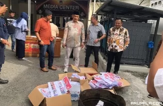 3.577 Lembar Sisa Surat Suara PSU Dimusnahkan KPU Sumbar