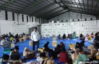 Awasi Sortir dan Lipat Suara Suara DPD RI, KPU Padang Gunakan CCTV