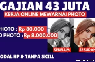 Beri Warna Foto Hitam Putih di Internet, dapat Uang Gratis 2650 Dolar, Ini Beneran?