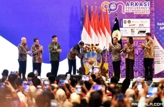 Buka Rakernas Apkasi, Presiden Tegaskan Pentingnya Penggunaan Produk Dalam Negeri