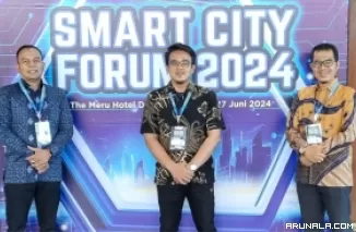 Diskominfo Kota Pariaman Ikuti Smart City Forum 2024 di Denpasar Bali