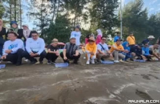DKP Sumbar Dukung Penuh Gernas BCL, Lepas Liarkan 100 Ekor Penyu Hijau