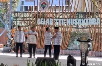 Gigih Bina Teknologi Tepat Guna, Mahyeldi Raih Lencana Abdi Inovasi Desa Kemendes PDTT