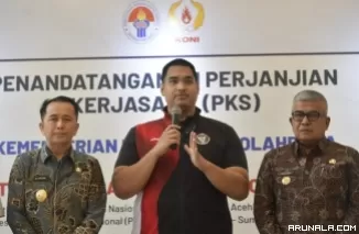 Menpora Dito Berharap PON XXI Aceh-Sumut Sukses Empat Aspek