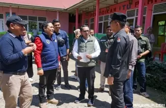 Pantau PSU ke TPS, Bupati Eka Putra : Tingkat Partisipasi Pemilih 30 Persen