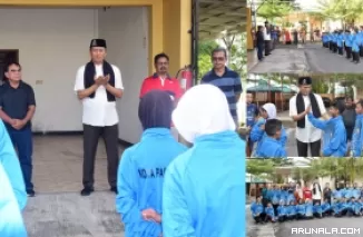 Pj Wali Kota Pariaman, Roberia Lepas 21 Siswa Kota Pariaman, ikuti O2SN tingkat Provinsi Sumatera Barat