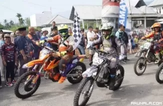 Ratusan Crosser Sumatera dan Jawa Jajal Medan Adventure Seribu Rumah Gadang