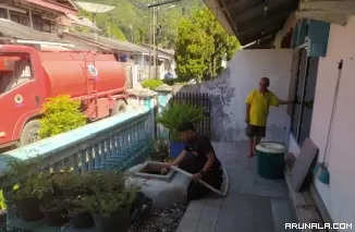 Sejumlah Wilayah Dilanda Kekeringan, BPBD Padang Distribusikan Air Bersih