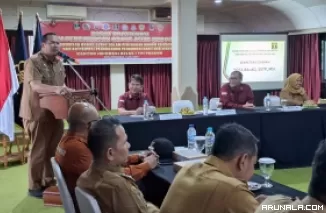 Sekda Yota Balad Buka Rakor Tim Pora Tingkat Kota Pariaman Tahun 2024