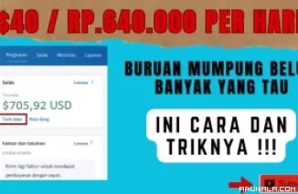 Strategi Kerja dari Rumah dapat Uang Gratis Rp 600 Ribuan dari Website Ysense!