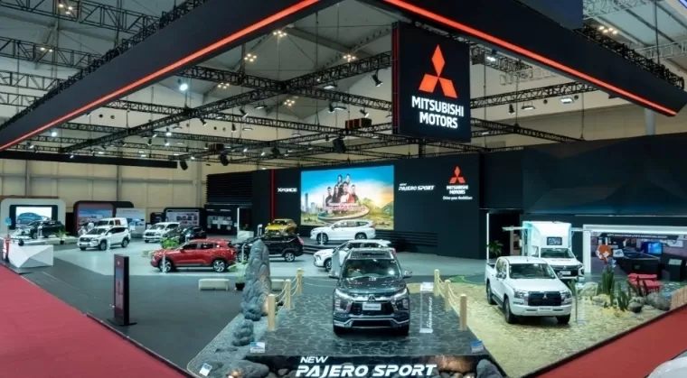 New Pajero Sport menyumbang sekitar 22 persen selama GIIAS 2024 berlangsung. IST