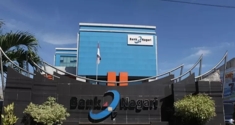 Kantor Pusat Bank Nagari Jalan Pemuda No 21 Kota Padang. IST