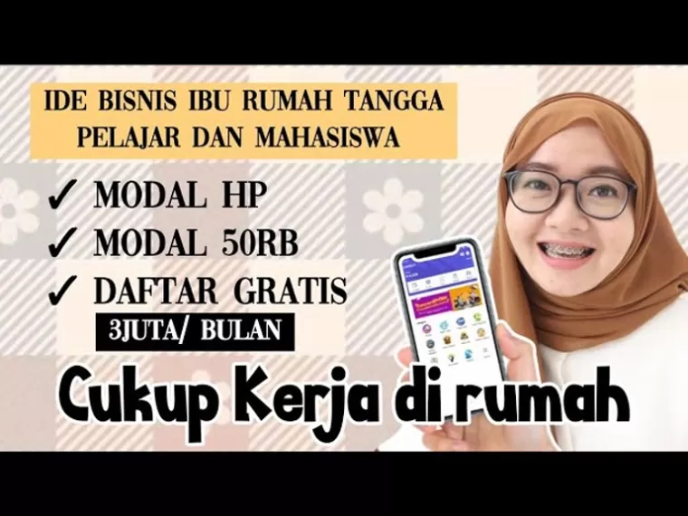 Ilustrasi ide bisnis sampingan modal kecil. (Foto kanal : youtube lovellyaira)