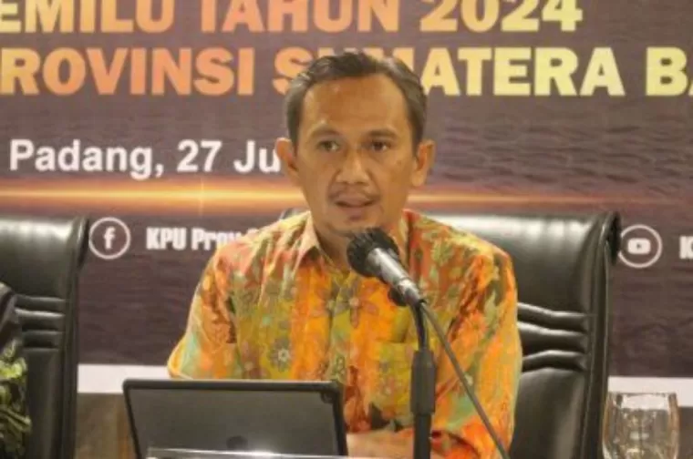 Komisioner KPU Sumbar Medo Patria. (dok : istimewa)