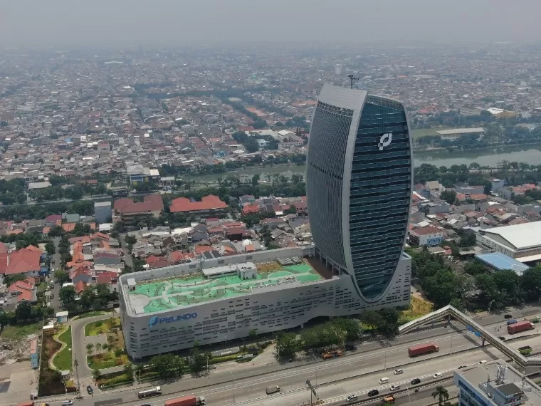 Pelindo Tower di Jakarta Utara. IST