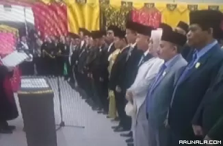 Anggota DPRD Resmi Dilantik, Perkuat Sinergi dan Kolaborasi Bangun Kota Padang