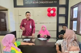 Camat Andi Amir Sidak Kantor Lurah Cangkeh Nan XX