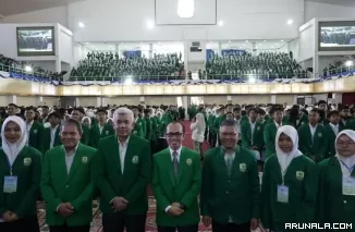 Di Depan 6.906 Mahasiswa Baru, Rektor Unand Sampaikan Lima Pesan Ini