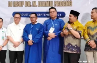 Fasilitasi Tes Kesehatan, KPU Tanahdatar Diapresiasi Paslon