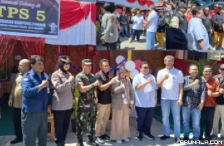 Ketua Bawaslu RI, Rahmat Bagja dan Pj Wako Roberia Tinjau pelaksanaan PSU DPD RI di Kota Pariaman