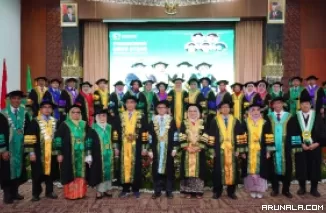 Kukuhkan Empat Guru Besar, Rektor Unand: jangan Kendur Semangat Mengabdi dan Meneliti